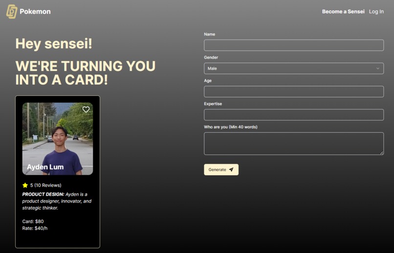 PokeMen App – screenshot 3