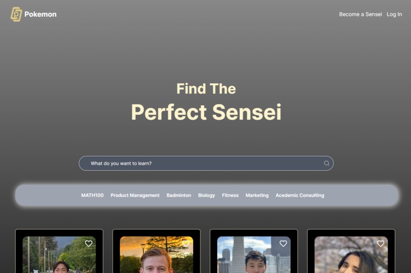 PokeMen App – screenshot 1