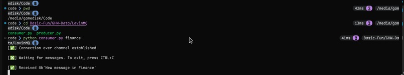 LavinMQ – screenshot 1