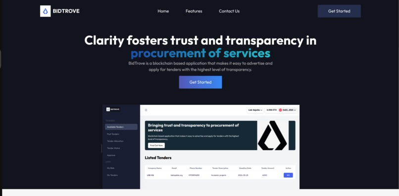 BIDTROVE – screenshot 1