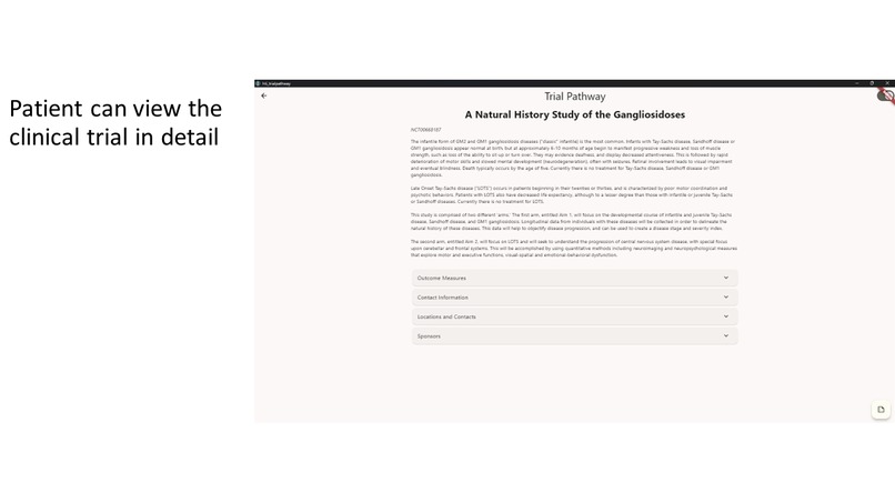 Trial Pathway – screenshot 3