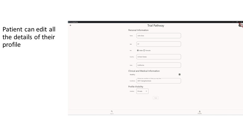Trial Pathway – screenshot 4