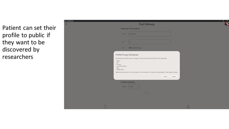 Trial Pathway – screenshot 5