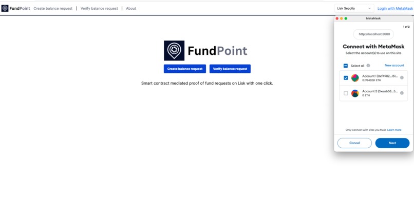 FundPoint – screenshot 1