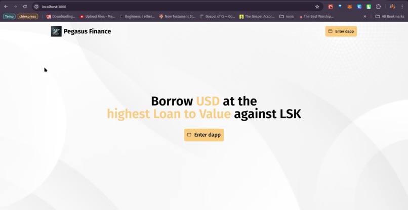 Pegasus Finance – screenshot 1