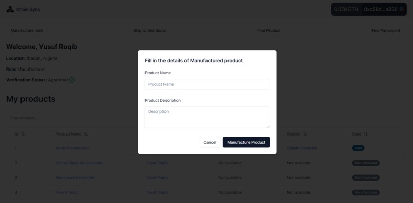 Chain Sync – screenshot 2