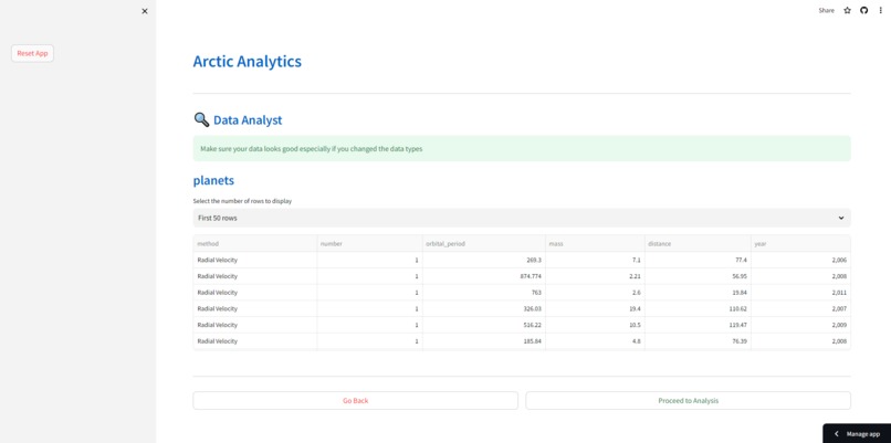 Arctic Analytics – screenshot 3