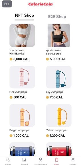 Caloriecoin E2E JumpGame – screenshot 6