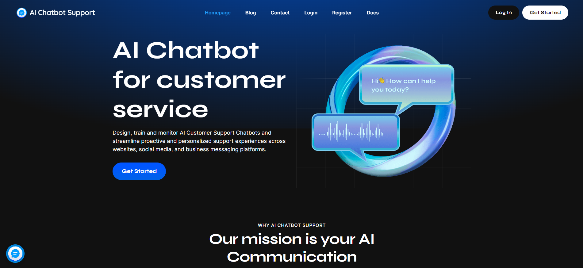 Ai chatbot support devpost