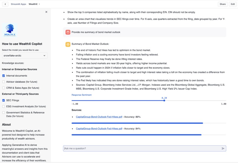 Wealth X: A Wealth Insights Generator for Financial Advisors – screenshot 2