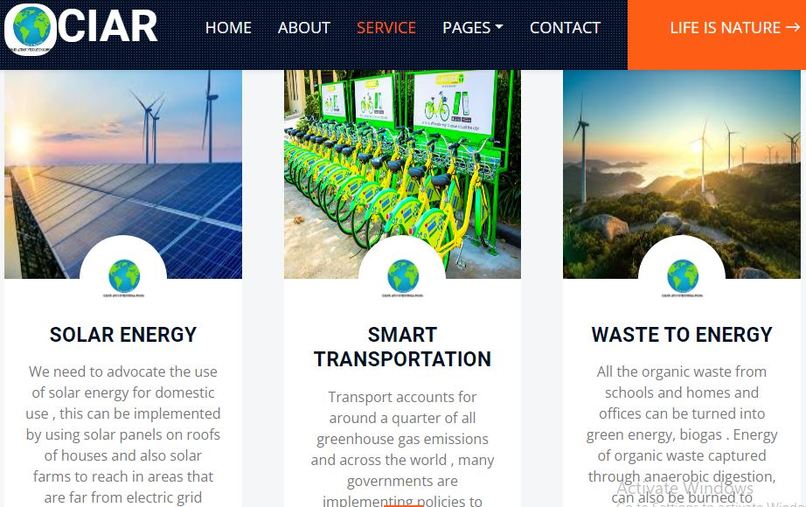 climate action international rwanda – screenshot 3