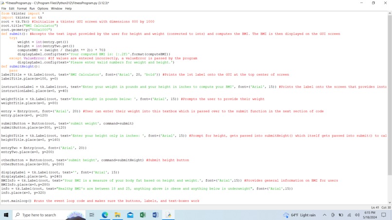 BMI Calculator – screenshot 2
