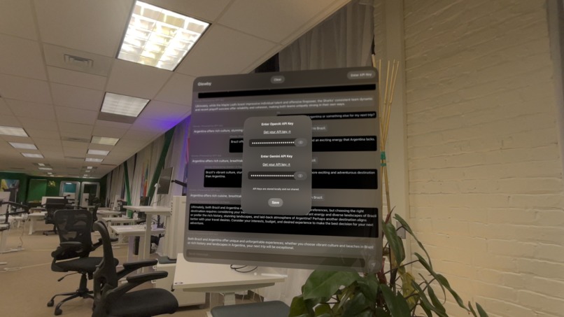 Glowby Debates – screenshot 2