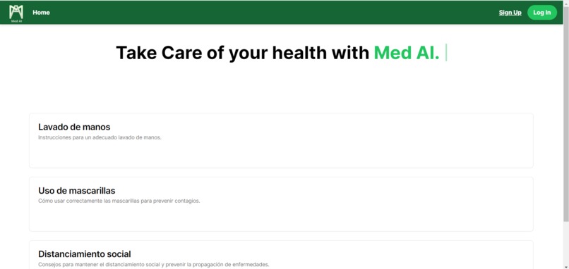 Med AI – screenshot 1