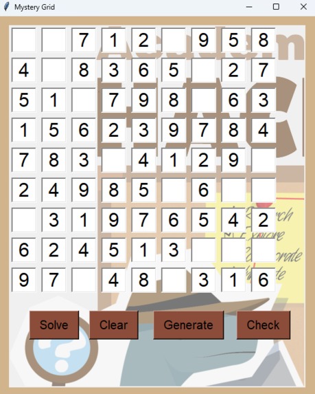 Mystery Grid: The Case of Missing Numbers – screenshot 1