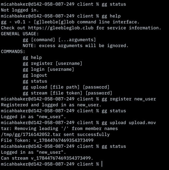 GleebleGlob.club – screenshot 2