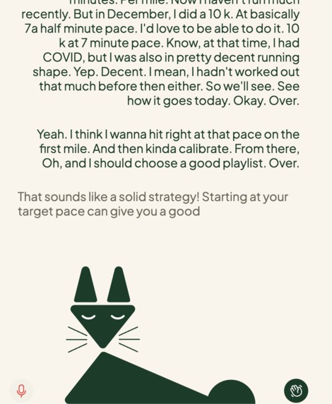 thought partner – screenshot 2