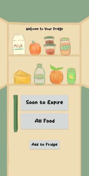 SmartFridge – screenshot 2