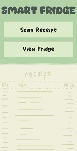 SmartFridge – screenshot 1