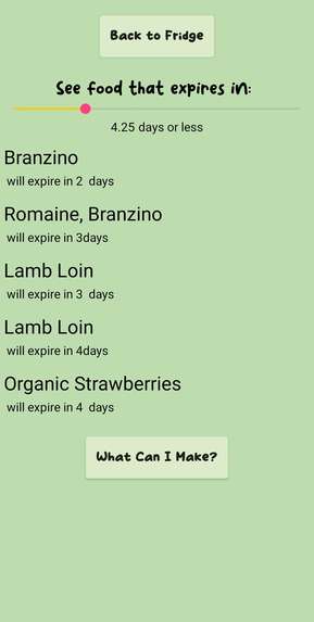 SmartFridge – screenshot 4
