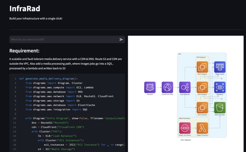 Infra-rad – screenshot 1
