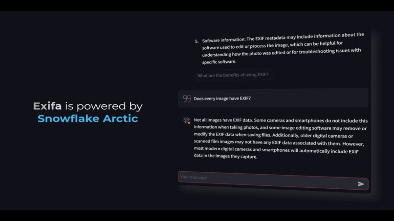 Exifa.net – screenshot 2