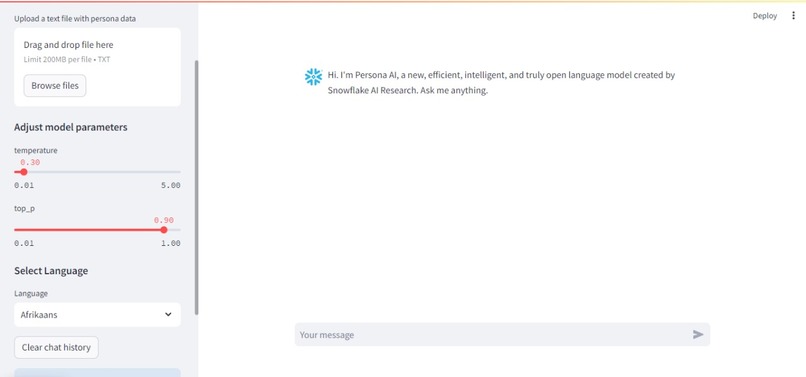 Persona AI – screenshot 1