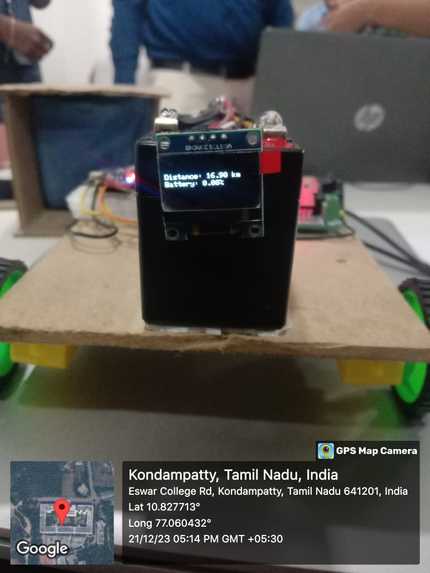 IOT based E-Vehicle Battery Management System – screenshot 9
