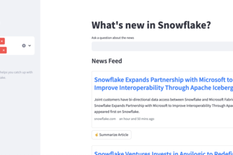 What's new in Snowflake