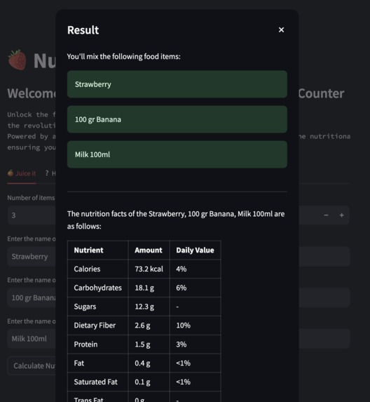 NutriJuzz – screenshot 3