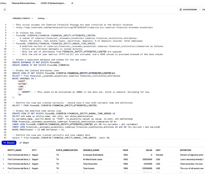 FinnoSQLbot – screenshot 5
