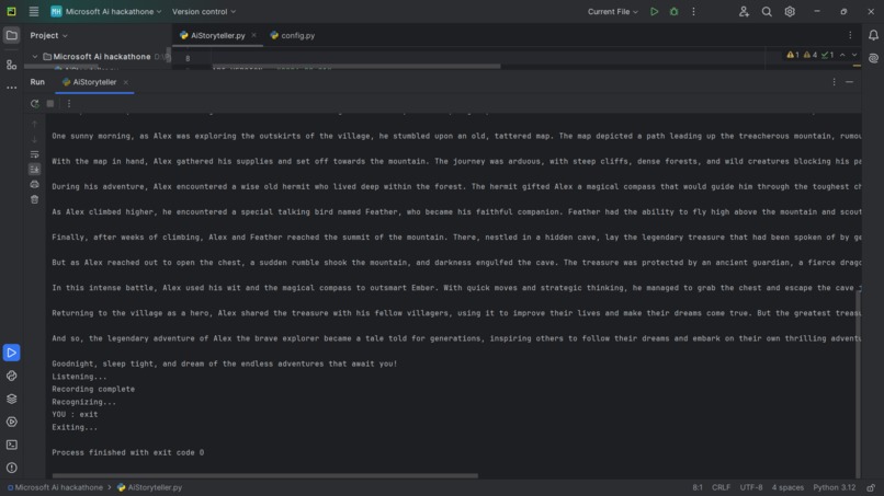 AI-powered Bedtime Storyteller – screenshot 6