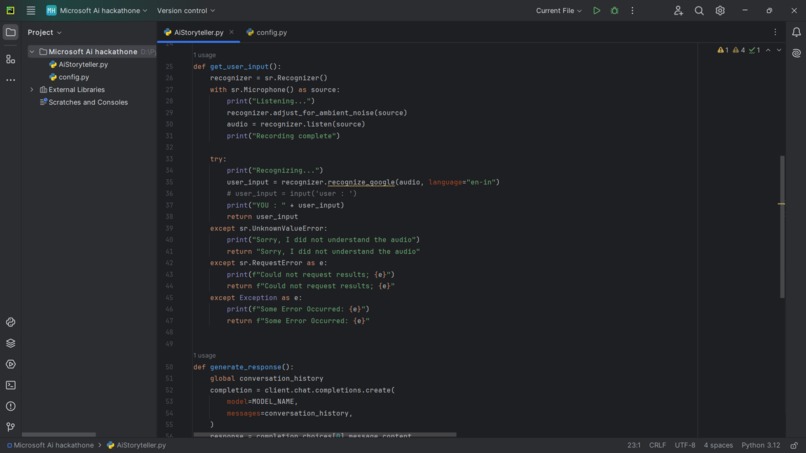 AI-powered Bedtime Storyteller – screenshot 3