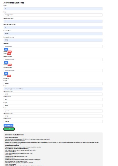 AI-Powered Exam Prep – screenshot 1