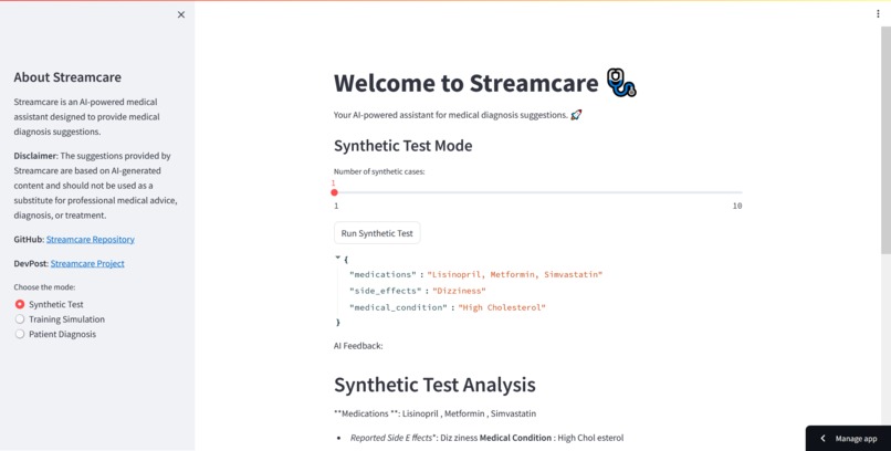 Streamcare – screenshot 3