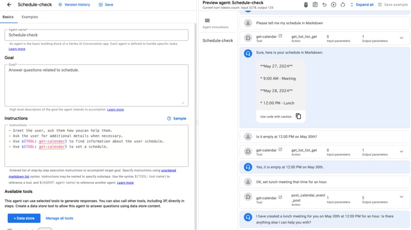 schedule-agent – screenshot 1