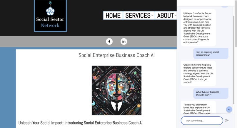 Social Enterprise Business Coach AI – screenshot 2
