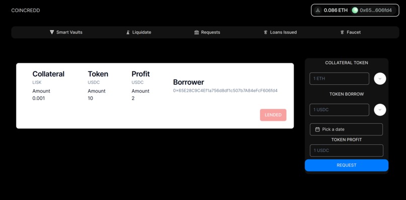 COINCREDD – screenshot 1