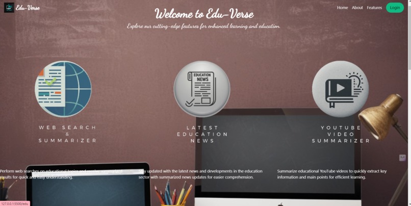 Edu-Verse – screenshot 1