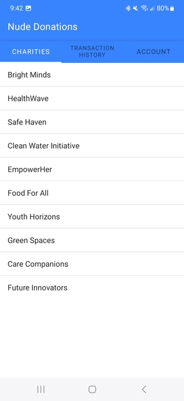 Nude Donations – screenshot 2