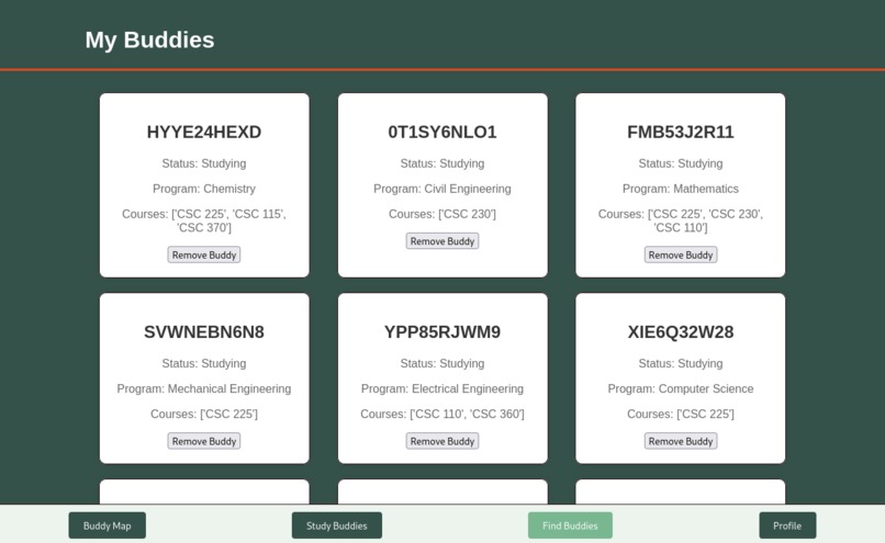 study buddy – screenshot 2