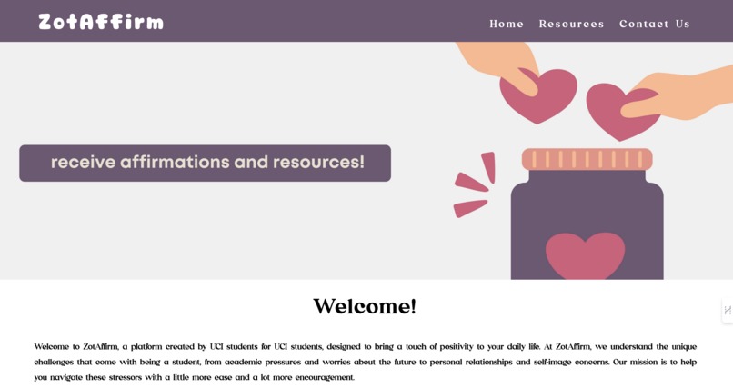 ZotAffirm – screenshot 2