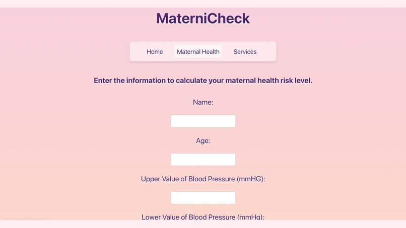 MaterniCheck – screenshot 2
