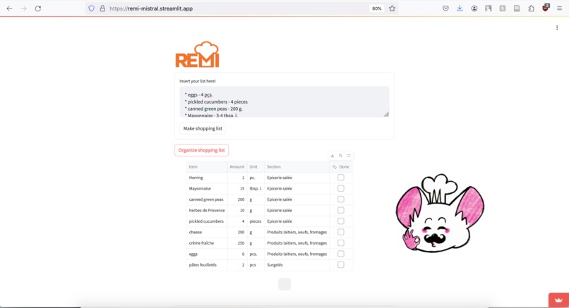 ReMi – screenshot 1