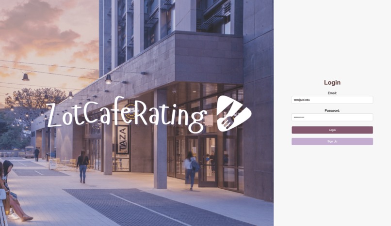 ZotCafeRating – screenshot 4