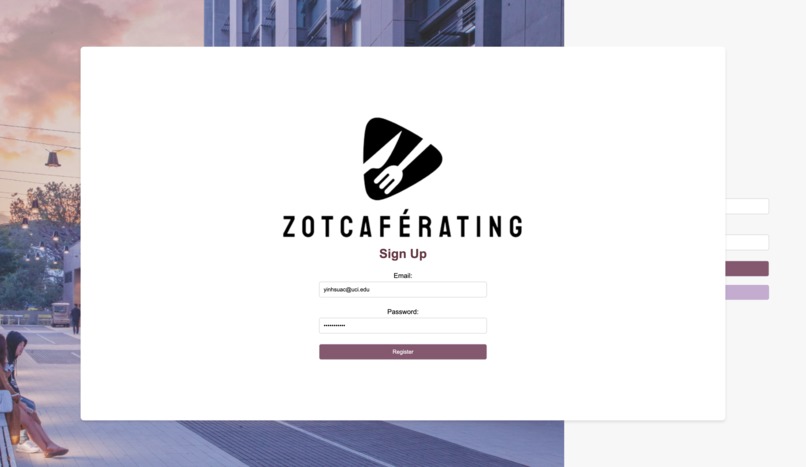 ZotCafeRating – screenshot 3