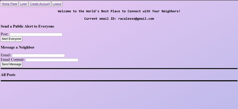 Neighborhood Security System – screenshot 4