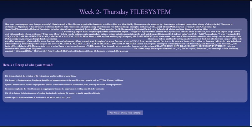 ReCap – screenshot 3