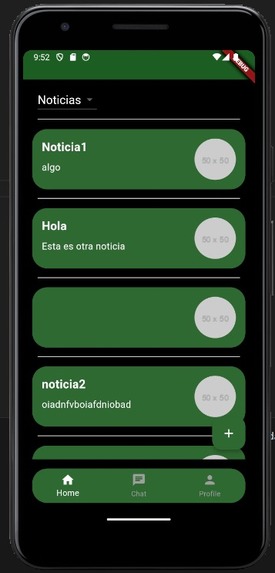 Foraneo APP – screenshot 1