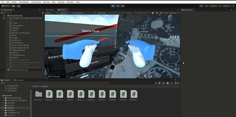 Missile Trajectory and Impact Simulation Game – screenshot 1